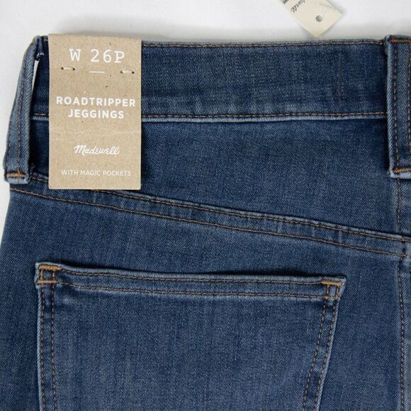 NEW Madewell 10" High-Rise Roadtripper jegging in‎ Ellerby Wash, 26P - Picture 12 of 16